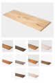 Shelf Oak A/B 16 mm full stave lamellas, Finish of your choice, Riser, Window sill